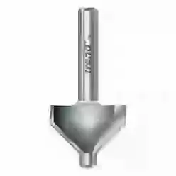 Pin guided chamfer bevel cutter 45 degrees